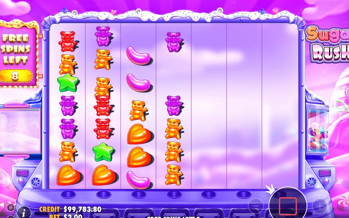 Free spins run, Multiplier Spots climbing toward x128